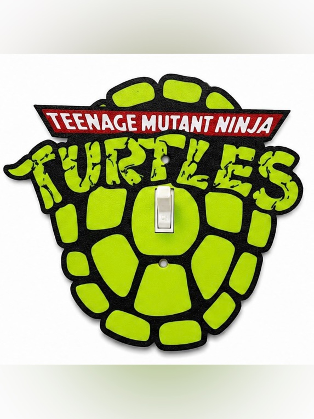 2/$25 3D Printed TMNT Turtle Shell Light Switch Cover Wall Plate Decor
